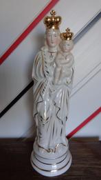 Antiek groot porseleinen beeld Maria met kind Tsjechië, Antiek en Kunst, Antiek | Religie, Ophalen