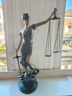 Bronzen Vrouwe Justitia Beeld - 73 cm, Ophalen