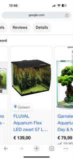 Fluval Edge Aquarium incl filter en verwarmingselement, Ophalen, Zo goed als nieuw, Leeg aquarium