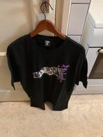 Zwart T-shirt met Anime Print - Fsbn maat xxl, Zwart, Maat 56/58 (XL), Ophalen of Verzenden, Zo goed als nieuw