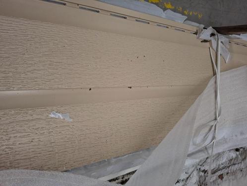 Dubbel rabat gevelpanelen kleur Sand, Doe-het-zelf en Verbouw, Hout en Planken, Nieuw, Plank, Overige houtsoorten, 300 cm of meer