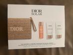 CHRISTIAN DIOR Solar set zonnebrand incl raffia rotan pouch, Ophalen, Nieuw