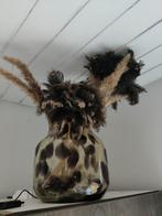 Mooie grote vaas incl. 'veren', Huis en Inrichting, Woonaccessoires | Vazen, Ophalen