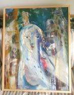 "Woman in blue" 1998 - Nahum Suwarsita (1965 - Indonesië), Ophalen of Verzenden