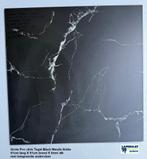 Grote Pvc click Tegel Marmer zwart 61cm X 61cm €29,95p/m2, Pvc click marmer zwart met integreerde ondervloer, 75 m² of meer, Ophalen of Verzenden