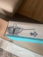 Vivo Wok Pan - Nieuw in doos!, Huis en Inrichting, Keuken | Potten en Pannen, Inductieplaat, Nieuw, Ophalen of Verzenden, Rvs