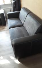 Leren bank, Huis en Inrichting, Ophalen, Gebruikt, 150 tot 200 cm, Driepersoons