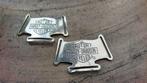 Harley-Davidson merchandise items accessoires metaal 2 stuks, Motoren, Ophalen of Verzenden
