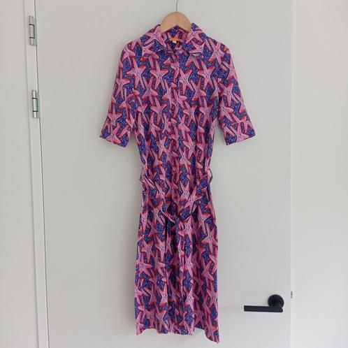 Tante Betsy jurk paars maat S, Kleding | Dames, Jurken, Gedragen, Maat 36 (S), Paars, Knielengte, Ophalen of Verzenden