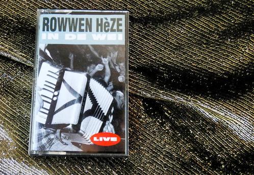 Rowwen Hèze Live, cassette, IN DE WEI- 1992, Cd's en Dvd's, Cassettebandjes, Origineel, 1 bandje, Ophalen