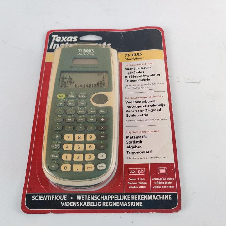 Texas Instruments TI-30XS Rekenmachine nieuw || Nu €14.99, Diversen, Rekenmachines, Nieuw, Ophalen of Verzenden