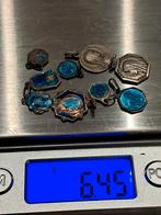 Zilveren religieuse bedeltjes, Ophalen of Verzenden, Sieraad