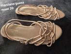 marciano guess sandaal maat 39 rosegoud, Ophalen, Sandalen of Muiltjes, Zo goed als nieuw, Overige kleuren
