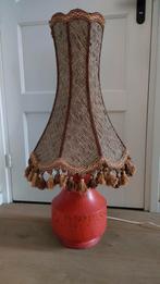 Grote vintage vloerlamp jr 60 70 vintage lamp keramiek voet, Gebruikt, Ophalen of Verzenden