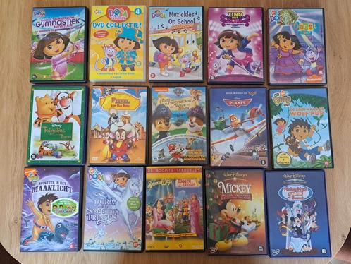 Kinder DVDs waaronder Dora en Diego, Cd's en Dvd's, VHS | Kinderen en Jeugd, Gebruikt, Tekenfilms en Animatie, Alle leeftijden