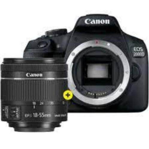 Canon eos 2000d + 18-55mm zonder orig doos Nieuw 2 jaar gara, Audio, Tv en Foto, Fotocamera's Digitaal, Nieuw, Canon, Ophalen of Verzenden