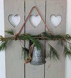 Kerstdecoratie met zinken bel., Ophalen of Verzenden, Gebruikt