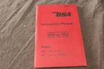 BSA C10 C11 1938 - 1953 motorcycle instruction manual, Ophalen of Verzenden, Overige merken