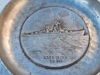 vintage USS Bigelow oorlogsschip asbak Amerikaanse Marine, Verzamelen, Scheepvaart, Gebruikt, Ophalen of Verzenden, Motorboot