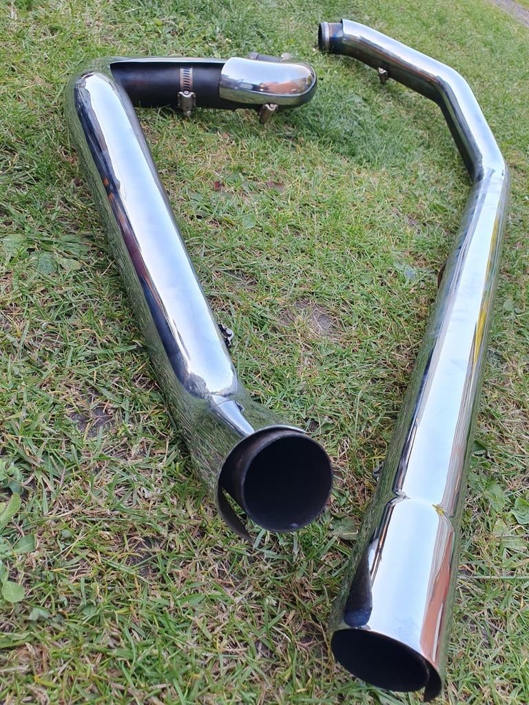 🔥 2 in 2 uitlaat HEADERS Harley Touring 1995-2016 🔥, Motoren, Onderdelen | Harley-Davidson, Ophalen of Verzenden