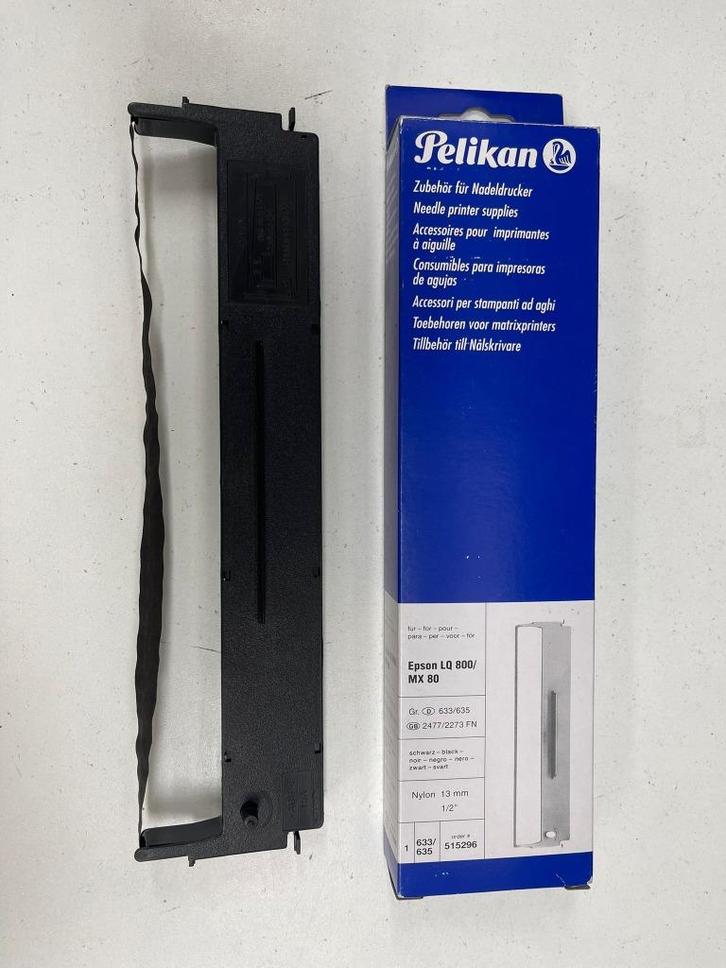 pelikan-Epson LQ 800/MX 80, Computers en Software, Printers, Zo goed als nieuw, Printer, Overige technieken, Ophalen of Verzenden