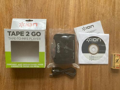 Ion Tape 2 Go oude cassettebandjes naar MP3 digitaliseren, Audio, Tv en Foto, Converters, Nieuw, Ophalen of Verzenden