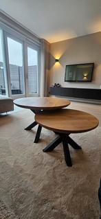 Salontafel (Bommel) / Koffietafel Set - Modern Design, Huis en Inrichting, Tafels | Salontafels, 50 tot 100 cm, Rond, Zo goed als nieuw