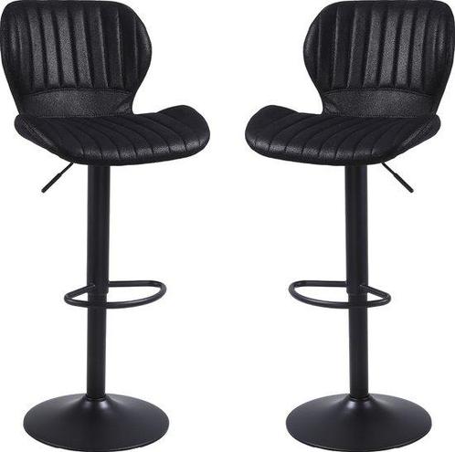 barkruk mike zwart 2 per set, Antiek en Kunst, Antiek | Bestek