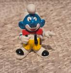Vintage Clown Smurf Figuurtje - Schleich uit 1978, Verzamelen, Smurfen, Ophalen of Verzenden, Zo goed als nieuw, Overige Smurfen