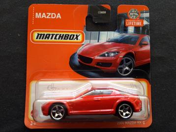 Matchbox Mazda RX-8 rood – NIEUW 