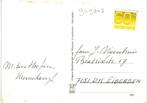 909307	Linschoten	Utr	_Nette oude kaart 	met postzegel, Verzamelen, Ophalen of Verzenden, Utrecht