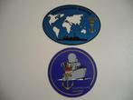 9 Stickers Koninklijke Marine, Embleem of Badge, Nederland, Ophalen of Verzenden, Marine