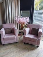 Zeer mooie Rofra home fauteuils roze, Huis en Inrichting, Ophalen, Zo goed als nieuw, 75 tot 100 cm, Stof