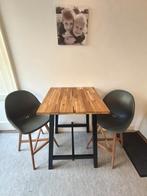 IKEA TYBYN Bartafel + FANBYN Barkrukken – In Goede Staat, Huis en Inrichting, Tafels | Statafels, Ophalen, Zo goed als nieuw