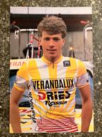 Teun van vliet - handtekening op kaart - wielrennen, Verzamelen, Ophalen of Verzenden, Zo goed als nieuw, Overige sporten, Poster, Plaatje of Sticker