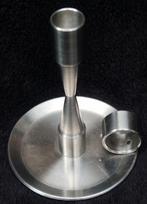 Minimalistische RVS design kandelaar PIET HEIN?, Ophalen of Verzenden