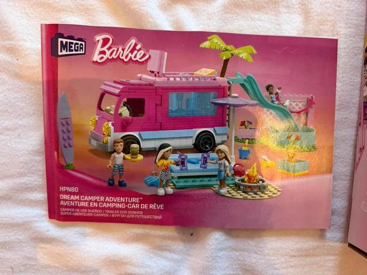 Barbie Dream Camper - Zo Goed Als Nieuw!, Kinderen en Baby's, Speelgoed | Bouwstenen, Zo goed als nieuw, Overige merken, Ophalen of Verzenden