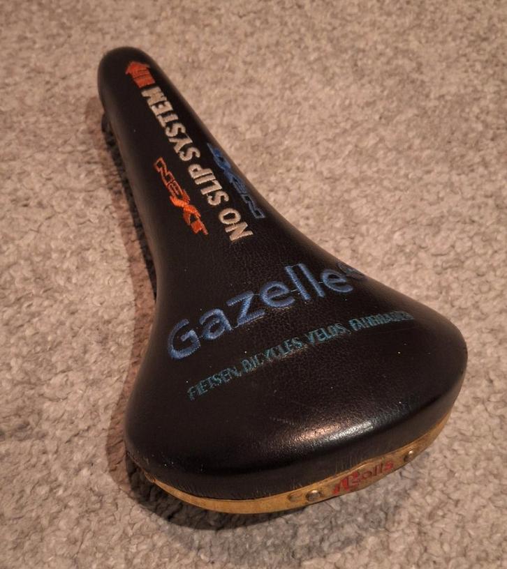 Vintage san marco rolls gazelle champion mondial zadel, Fietsen en Brommers, Fietsonderdelen, Zo goed als nieuw, Racefiets, Zadel