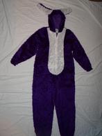 Leuk paars/wit KONIJN/BUNNY pak, Ophalen, Gebruikt, 158 t/m 164, Jongen of Meisje