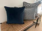 Claudi kussen nauwelijks gebruikt, Ophalen of Verzenden, Zo goed als nieuw, Blauw, Vierkant