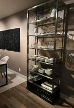 Eichholtz kast/roomdivider chroom, Huis en Inrichting, Kasten | Vitrinekasten, Ophalen of Verzenden, Zo goed als nieuw, 25 tot 50 cm