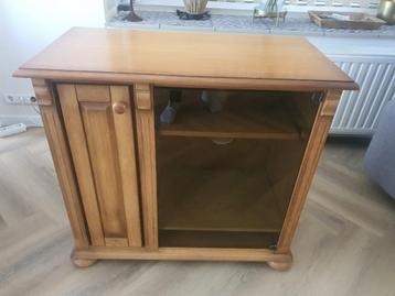 Massief blank eiken patine Stereo meubel beschikbaar voor biedingen