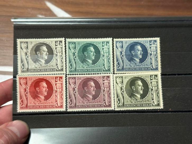 Postzegels uitgave verjaardag …1943, Verzamelen, Militaria | Tweede Wereldoorlog, Ophalen