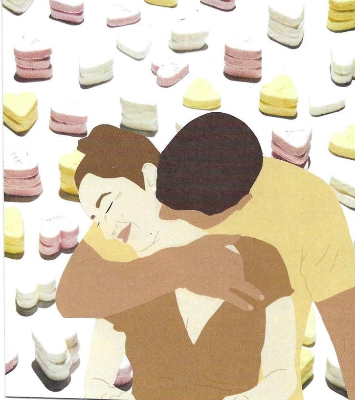 collagekaart 2, Hobby en Vrije tijd, Kaarten | Zelfgemaakt, Nieuw, Fantasie, Ophalen of Verzenden