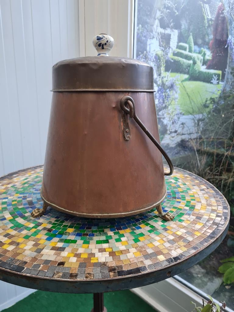 koperen ketel, Ophalen