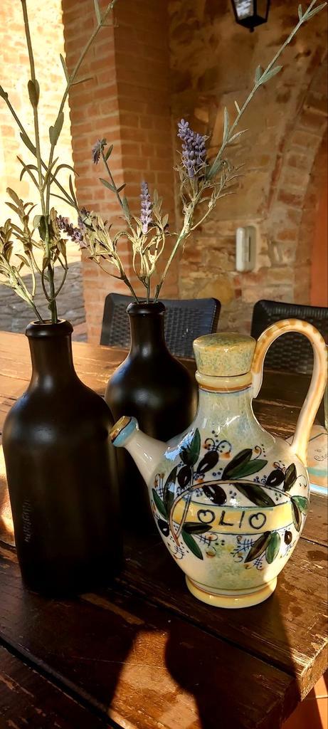 Authentiek Italiaans oliekannetje., Antiek en Kunst, Antiek | Keramiek en Aardewerk, Ophalen of Verzenden