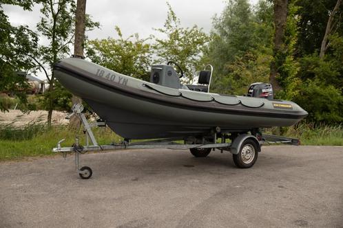 Rib Rubberboot 5.0 DMC Tornado Zodiac 60 pk Suzuki Injectie!, Watersport en Boten, Rubberboten, Zo goed als nieuw, Zodiac, Overige materialen
