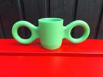 Groene Gispen beker Richard Hutten kunststof, Ophalen of Verzenden, Gebruikt
