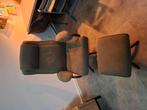 Stoel met voeten krukje.  Relax Fauteuil ., Huis en Inrichting, Stoelen, Ophalen, Zo goed als nieuw, Eén
