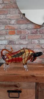 Murano Glas:Grote 40cm Stier Beeld ♥️ NIEUW♥️, Verzamelen, Ophalen of Verzenden, Nieuw, Dier